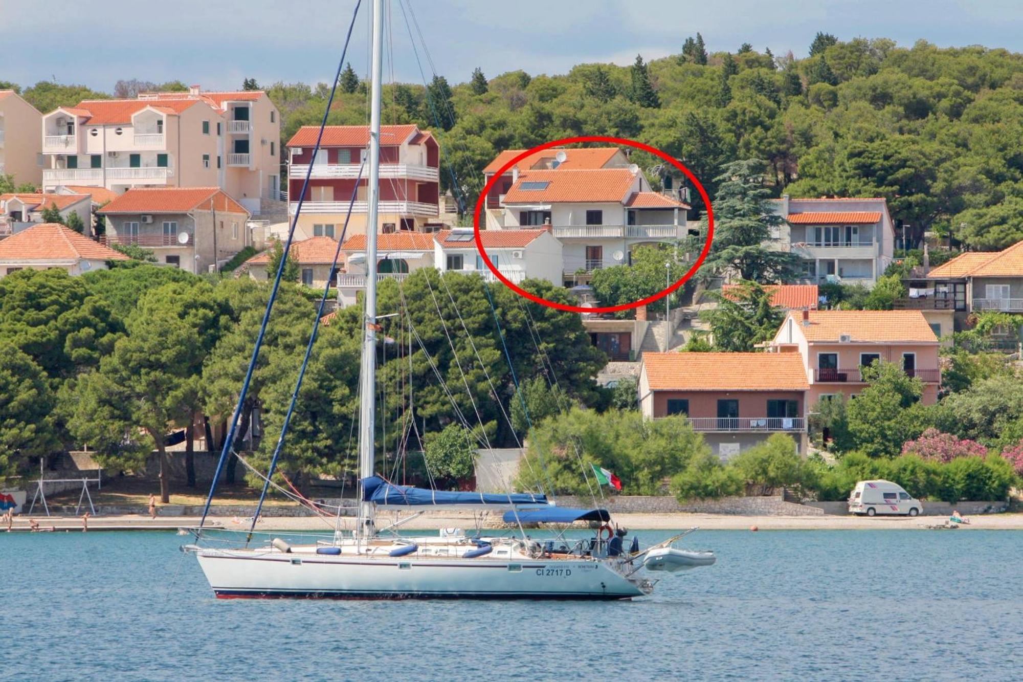 Apartments By The Sea Tisno, Murter - 812 Екстер'єр фото